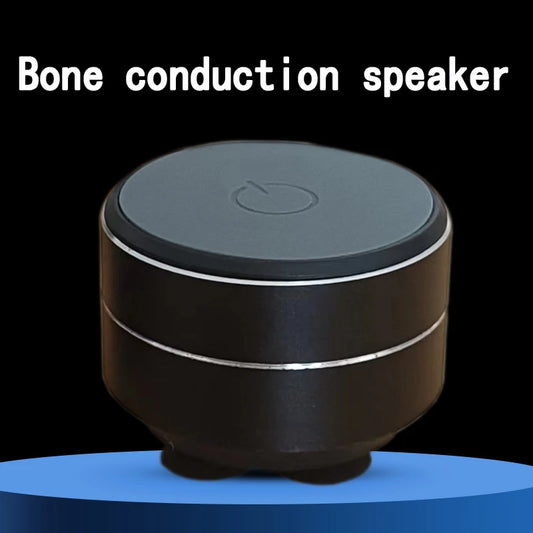 Bone Conduction Wireless Speaker with Sucker Mount - TWS Hi-Fi Sound, Enhanced Bass & Dynamic Audio Experience