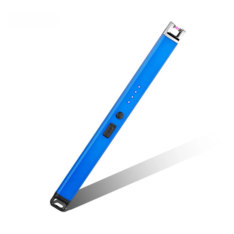 Rechargeable Flameless Plasma Lighter - Windproof Electric Arc Ignition for Candles, BBQ & Outdoor Use