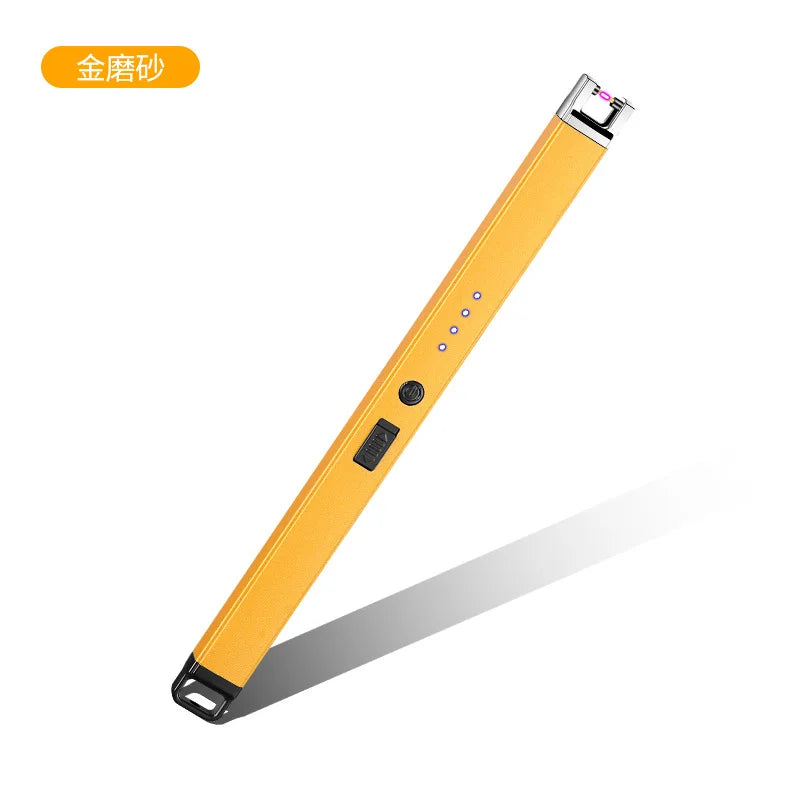Rechargeable Flameless Plasma Lighter - Windproof Electric Arc Ignition for Candles, BBQ & Outdoor Use