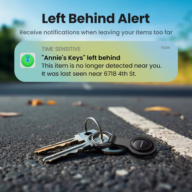 UGREEN Smarttrack Link Bluetooth GPS Tracker - Find Your Earbuds, Luggage & More with Apple Find My Integration