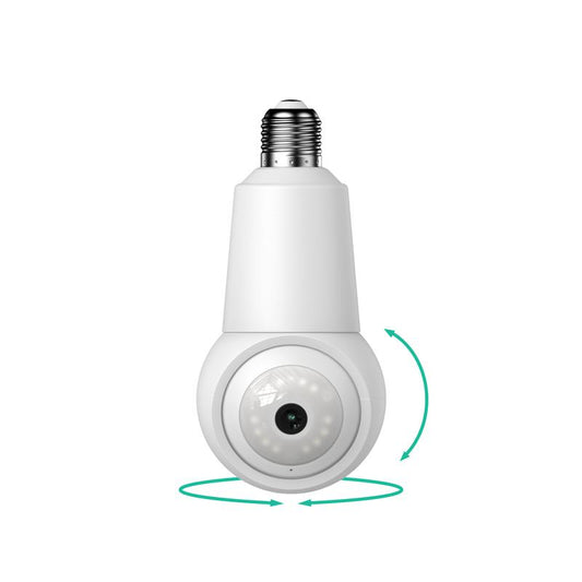 Luna Bright Eye - 360° Wireless Security Camera with Color Night Vision, AI Motion Detection & Two-Way Talk for Home & Business