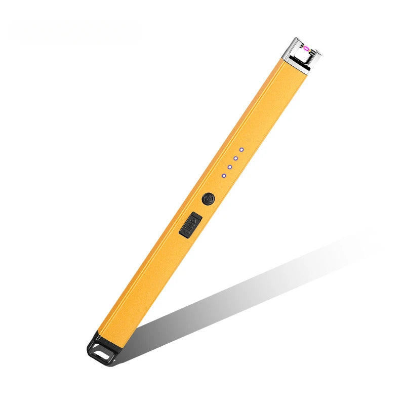 Rechargeable Flameless Plasma Lighter - Windproof Electric Arc Ignition for Candles, BBQ & Outdoor Use