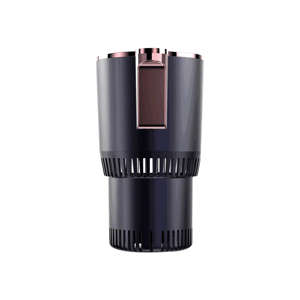 Revolutionary 2-In-1 Smart Car Beverage Holder - Instant Hot & Cold Drink Solution with Touch Screen!